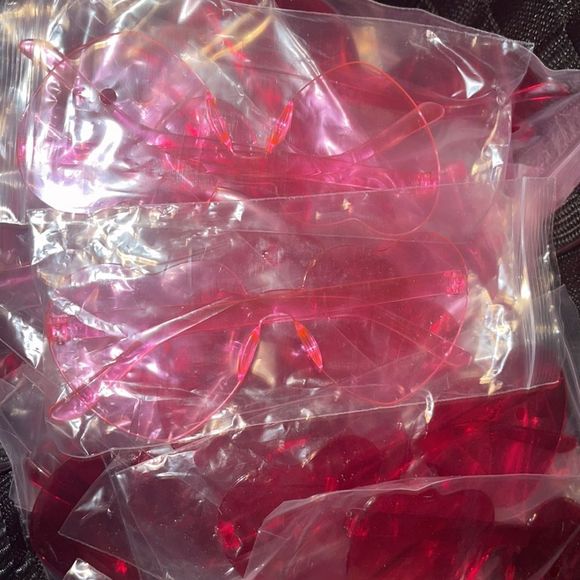 Red and pink heart glasses ❣️10 for 25 - Picture 5 of 5